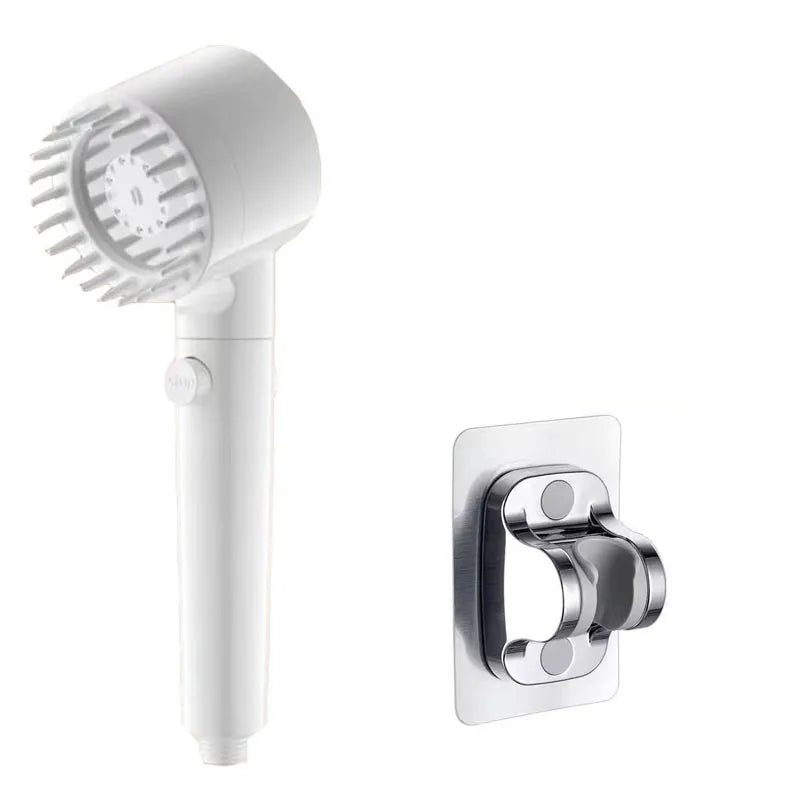 Three-Setting Showerhead with Pressure Boost