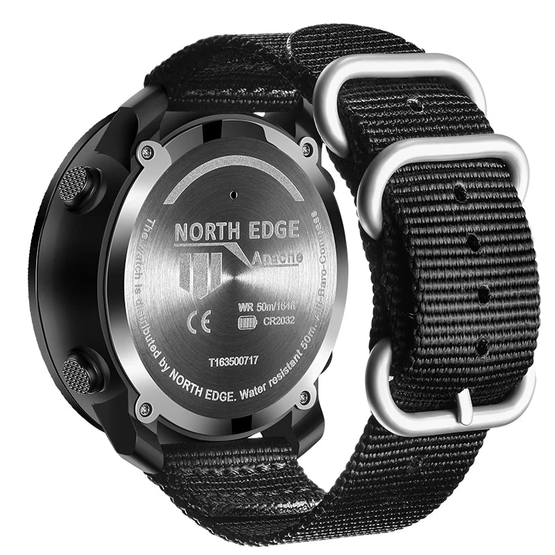Men's Multi-Function Sports Watch: Altimeter, Barometer, Compass