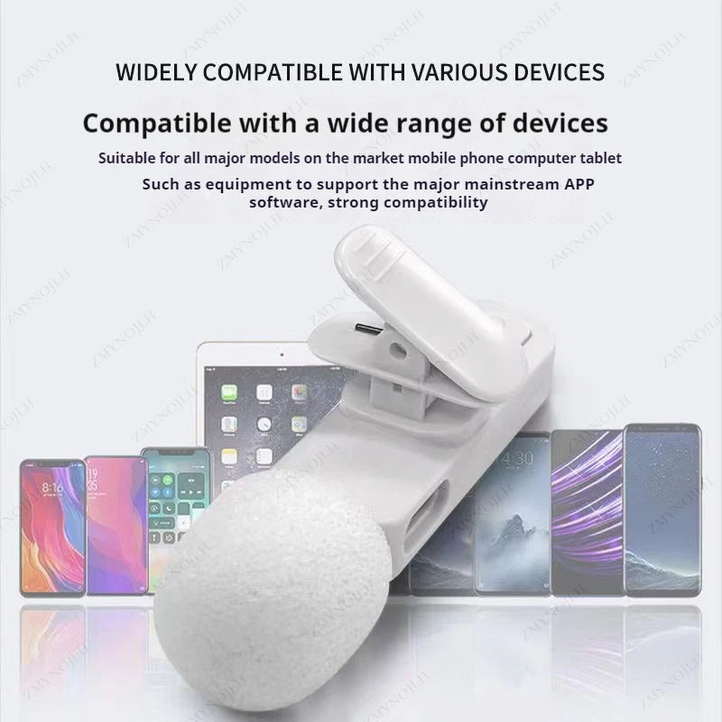 Portable Wireless Lavalier Microphone
