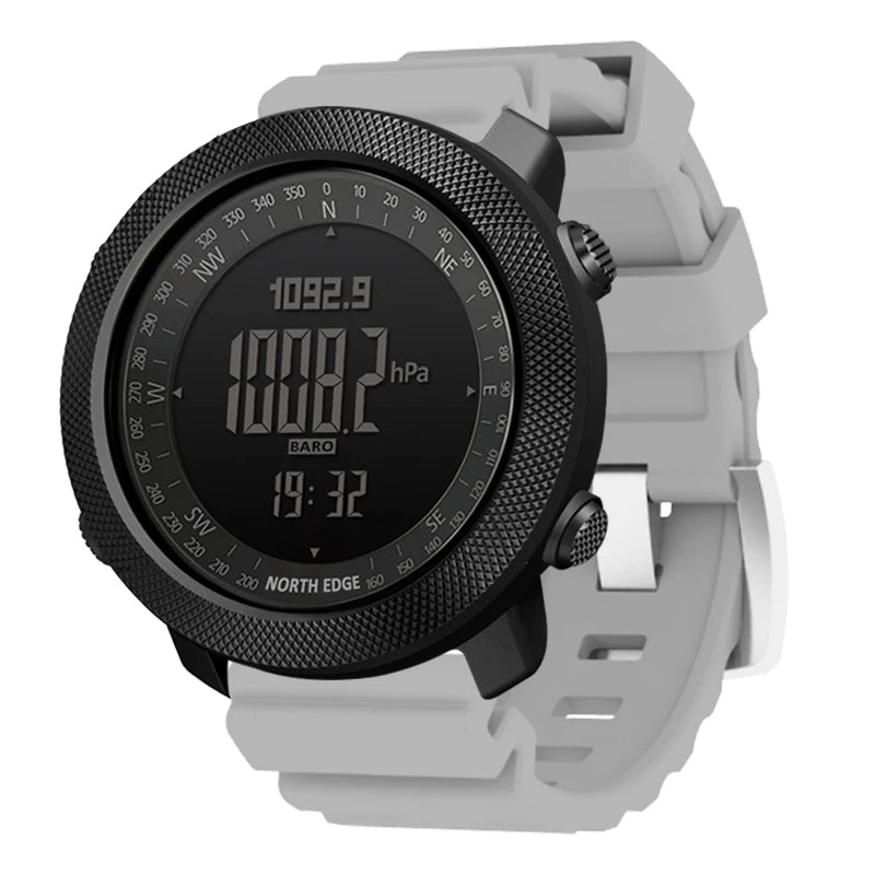 Men's Multi-Function Sports Watch: Altimeter, Barometer, Compass