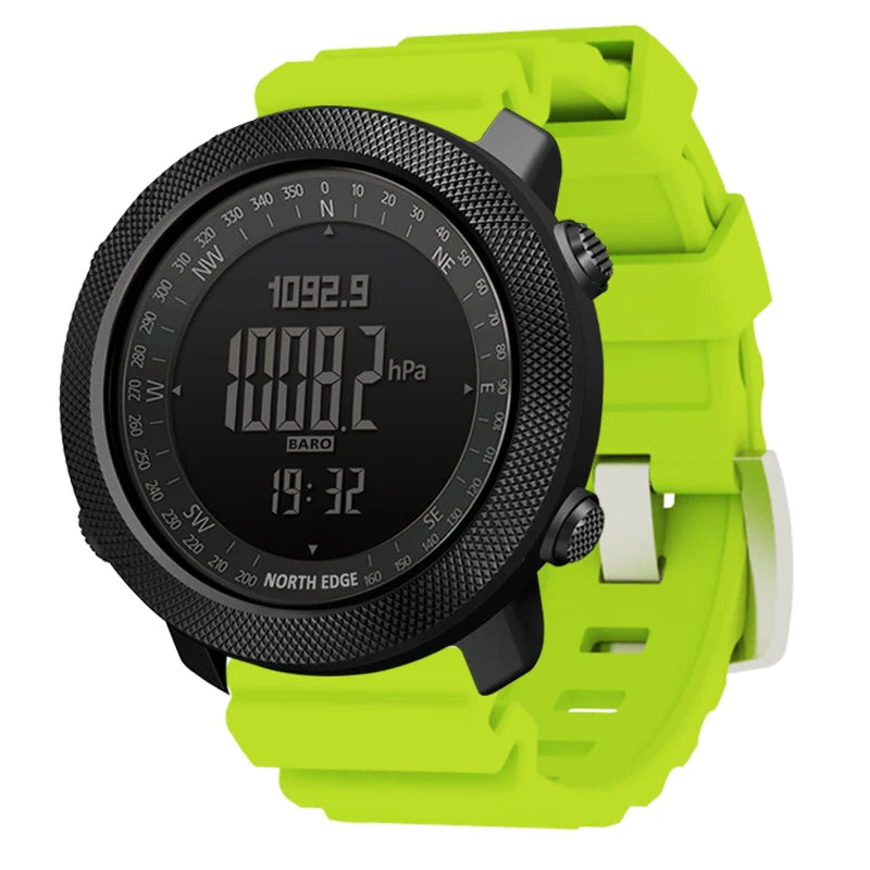 Men's Multi-Function Sports Watch: Altimeter, Barometer, Compass