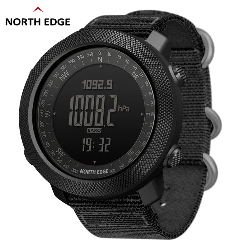 Men's Multi-Function Sports Watch: Altimeter, Barometer, Compass