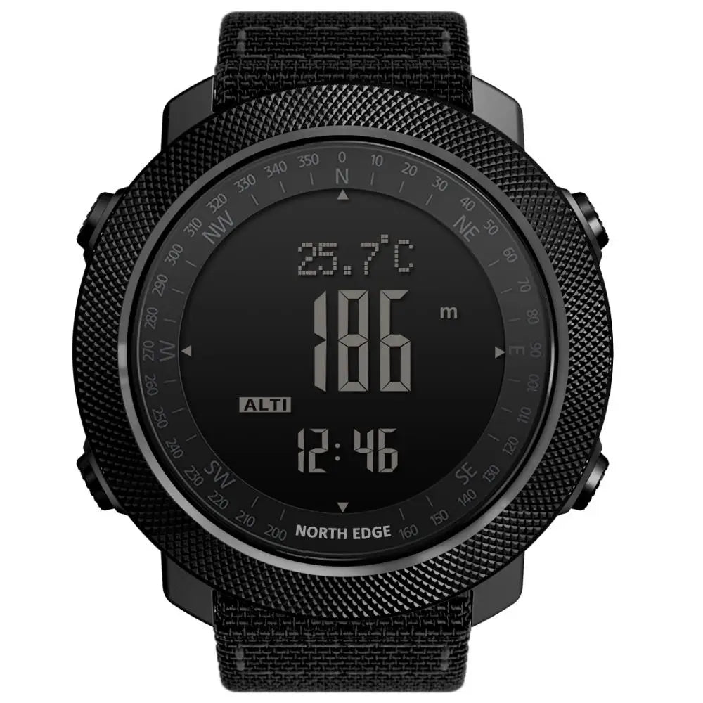 Men's Multi-Function Sports Watch: Altimeter, Barometer, Compass