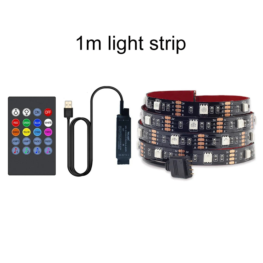 RGB LED TV Backlight with USB Power