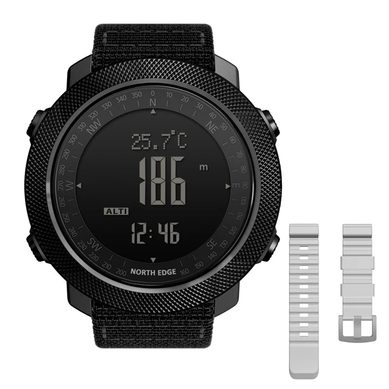 Men's Multi-Function Sports Watch: Altimeter, Barometer, Compass
