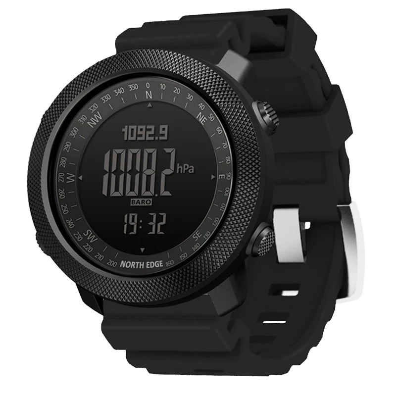 Men's Multi-Function Sports Watch: Altimeter, Barometer, Compass
