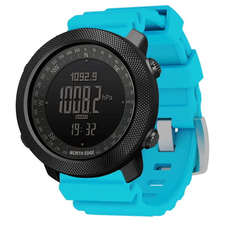 Men's Multi-Function Sports Watch: Altimeter, Barometer, Compass