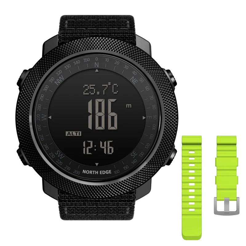 Men's Multi-Function Sports Watch: Altimeter, Barometer, Compass