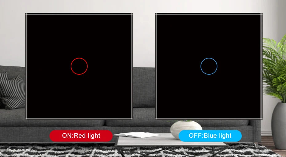 Touch Control LED Panel Light Switch
