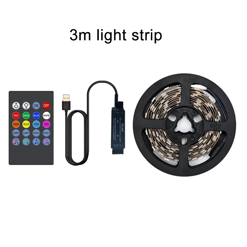 RGB LED TV Backlight with USB Power