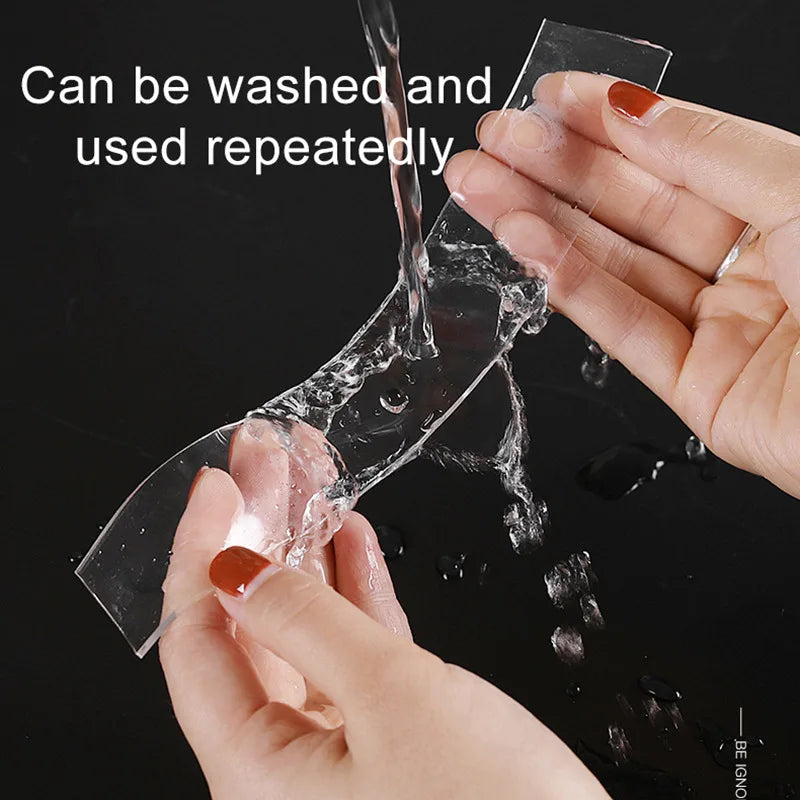 Reusable Nano Tape: Strong, Waterproof Adhesive