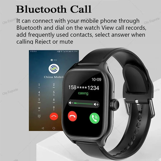 Smartwatch 1.83 Pulgadas HD con Llamada Bluetooth y Modos Deportivos Compatible con iOS y Android