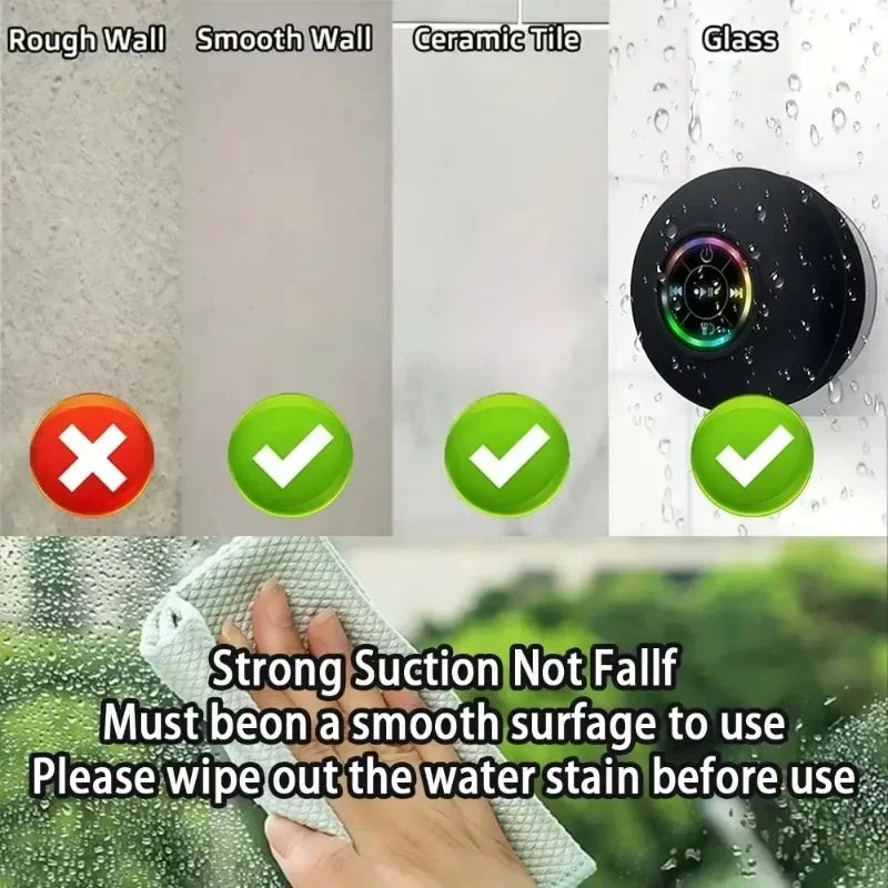 Portable Bluetooth Shower Speaker