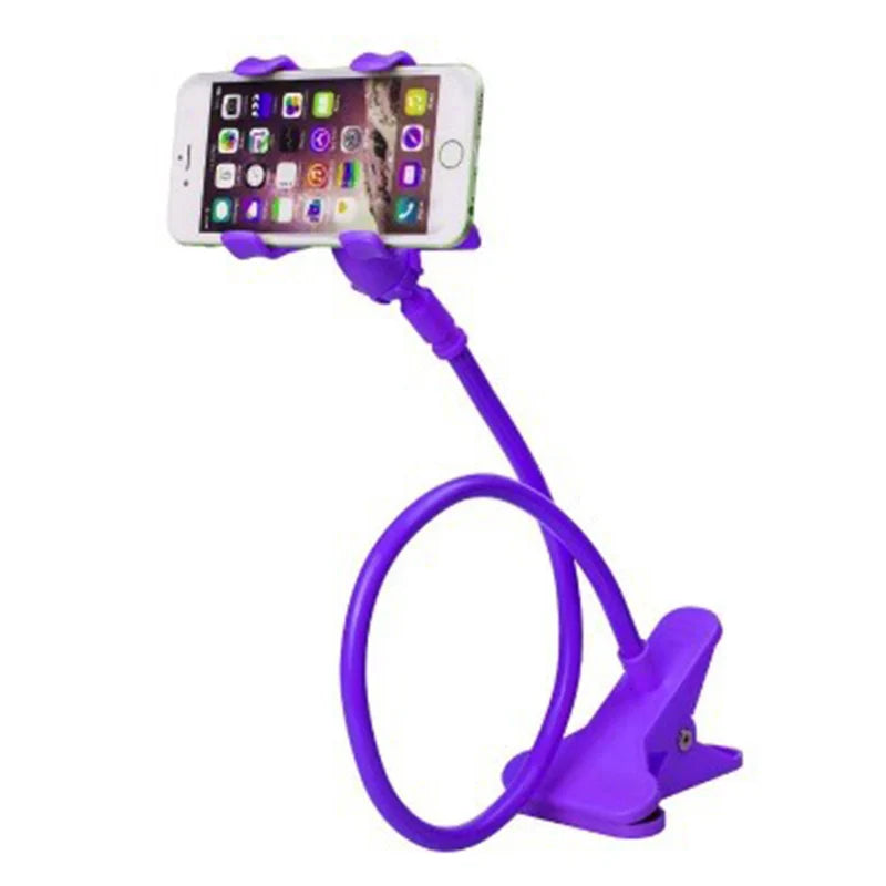 Soporte Universal de Brazo Flexible Ajustable para Smartphone, Tipo Montaje de Abrazadera.