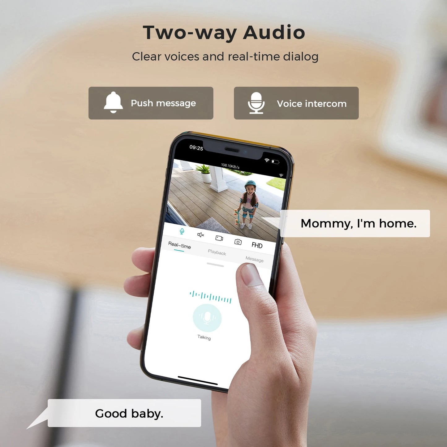 Smart Wireless Security Camera with AI Tracking
