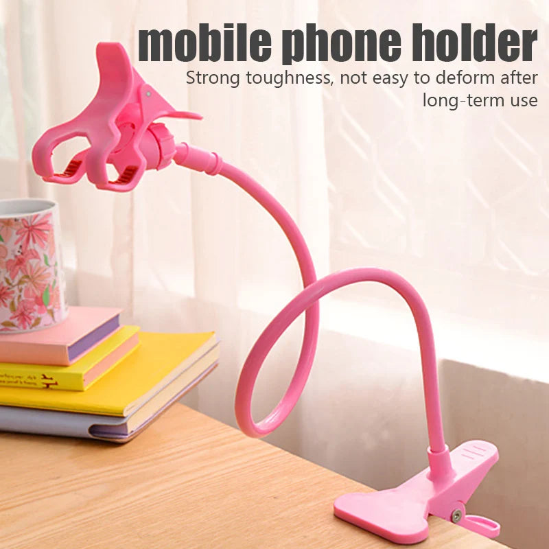 Soporte Universal de Brazo Flexible Ajustable para Smartphone, Tipo Montaje de Abrazadera.