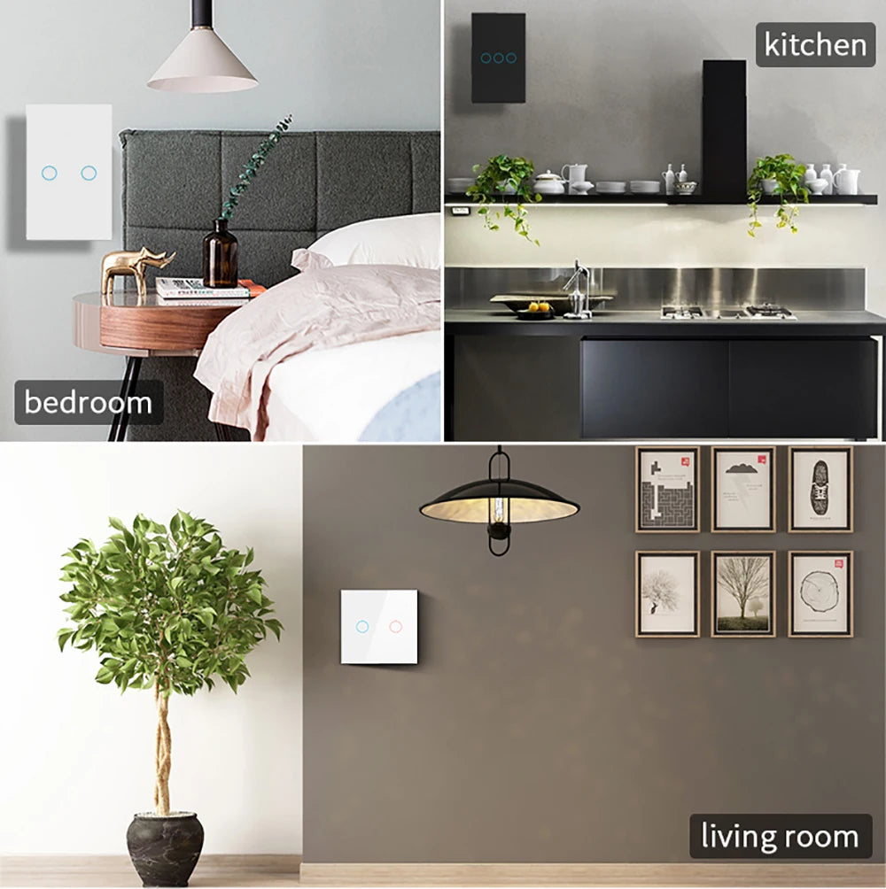 Touch Control LED Panel Light Switch