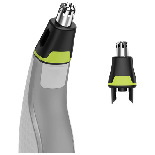 Cabezal de repuesto para recortadora de nariz Philips OneBlade QP2520/QP2630, doble hoja, acero inoxidable