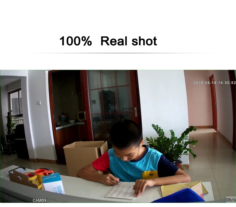 Cámara de Seguridad CCTV AHD 4K para Exterior/Interior con Visión Nocturna Infrarroja, 5MP/1080P