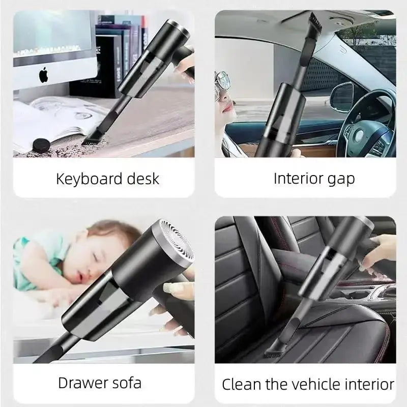 Powerful Cordless Hand Vacuum for Car and Home