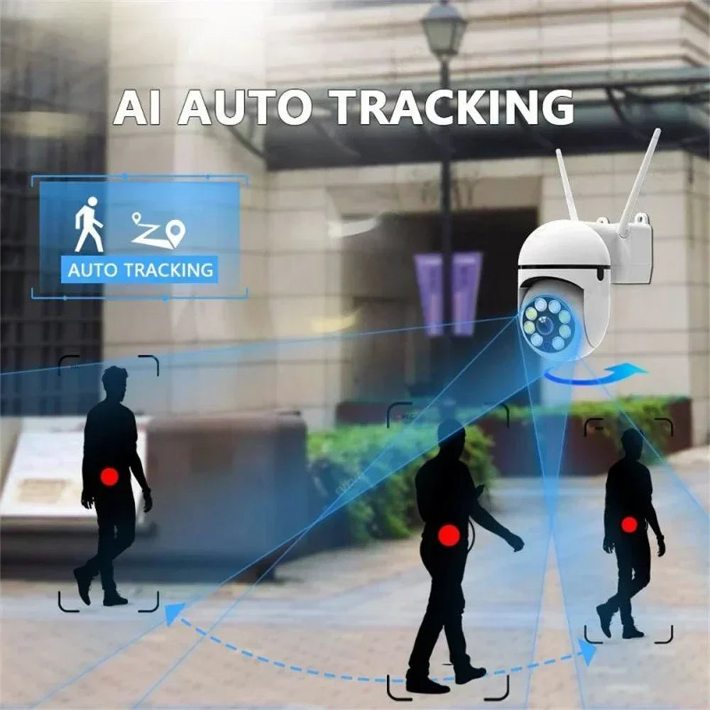 Smart Home Security Camera with AI Tracking