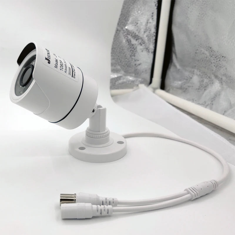 Cámara de Seguridad CCTV AHD 4K para Exterior/Interior con Visión Nocturna Infrarroja, 5MP/1080P