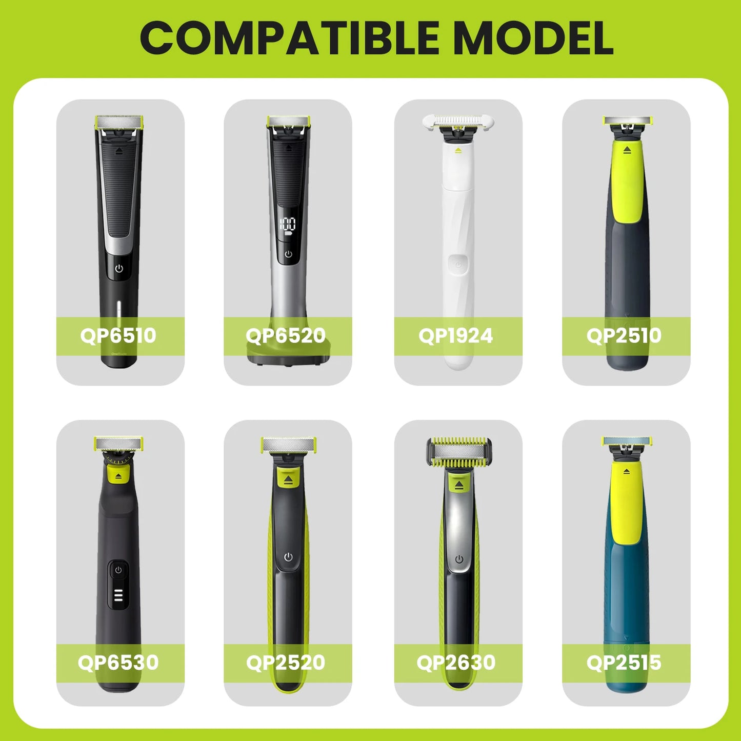 Replacement Blades for One Blade Pro Shavers