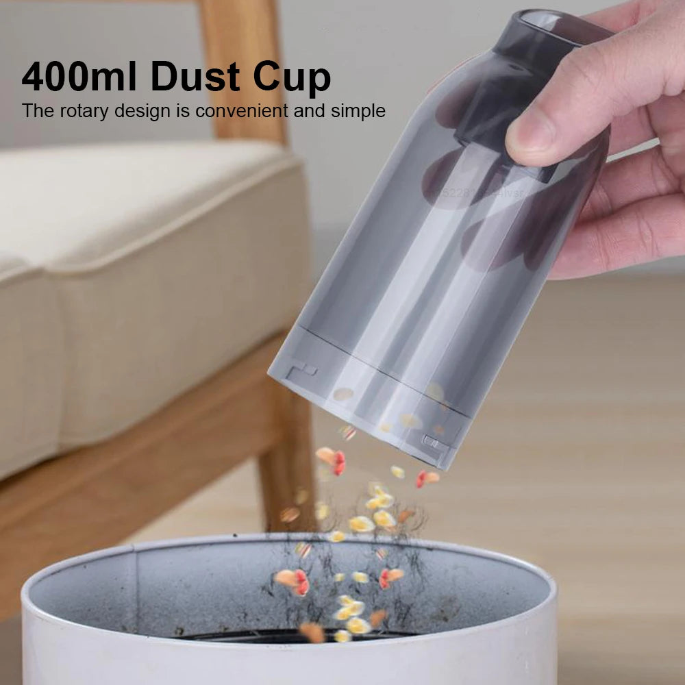 Wireless Car Vacuum: 95000PA Suction