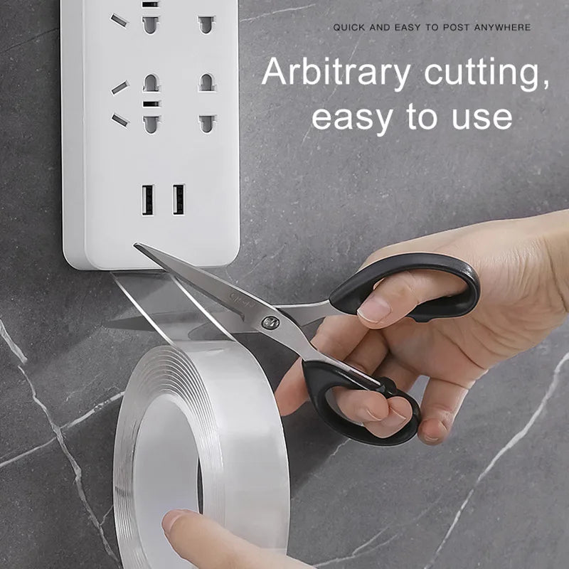 Reusable Nano Tape: Strong, Waterproof Adhesive