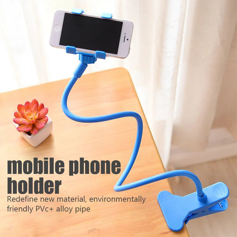 Soporte Universal de Brazo Flexible Ajustable para Smartphone, Tipo Montaje de Abrazadera.