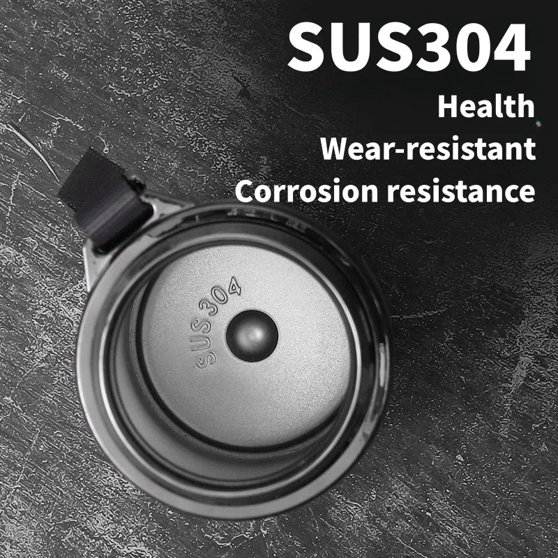 Insulated Thermos: 500ml to 1 Liter, Digital Temp Display