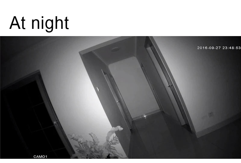 Cámara de Seguridad CCTV AHD 4K para Exterior/Interior con Visión Nocturna Infrarroja, 5MP/1080P