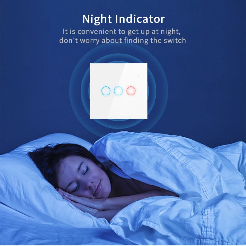 Touch Control LED Panel Light Switch