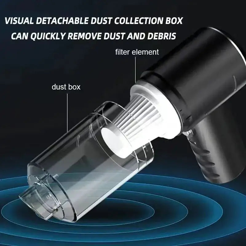 Powerful Cordless Hand Vacuum for Car and Home