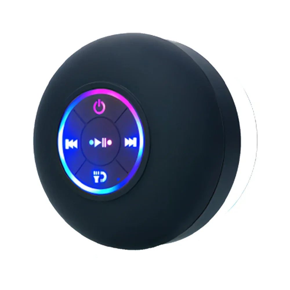 Portable Bluetooth Shower Speaker with Suction Cup