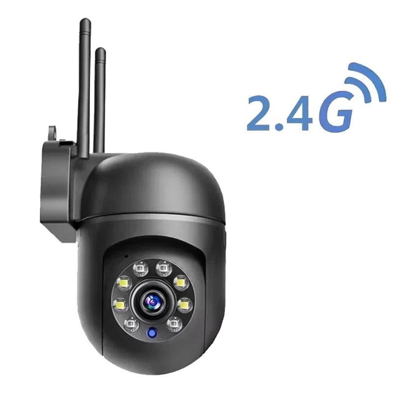 Smart Wireless Security Camera with AI Tracking