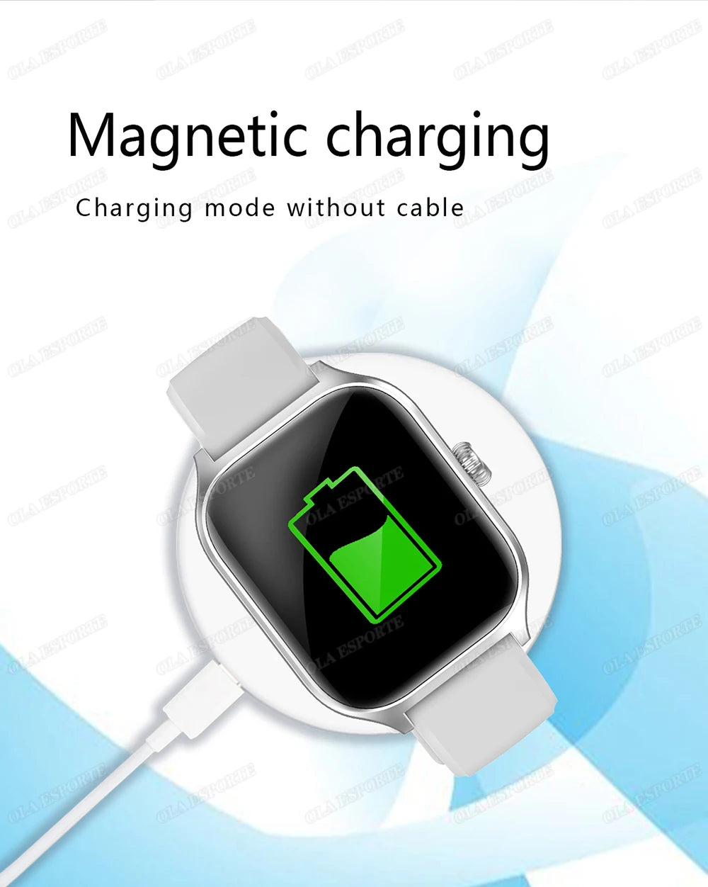 Smartwatch 1.83 Pulgadas HD con Llamada Bluetooth y Modos Deportivos Compatible con iOS y Android