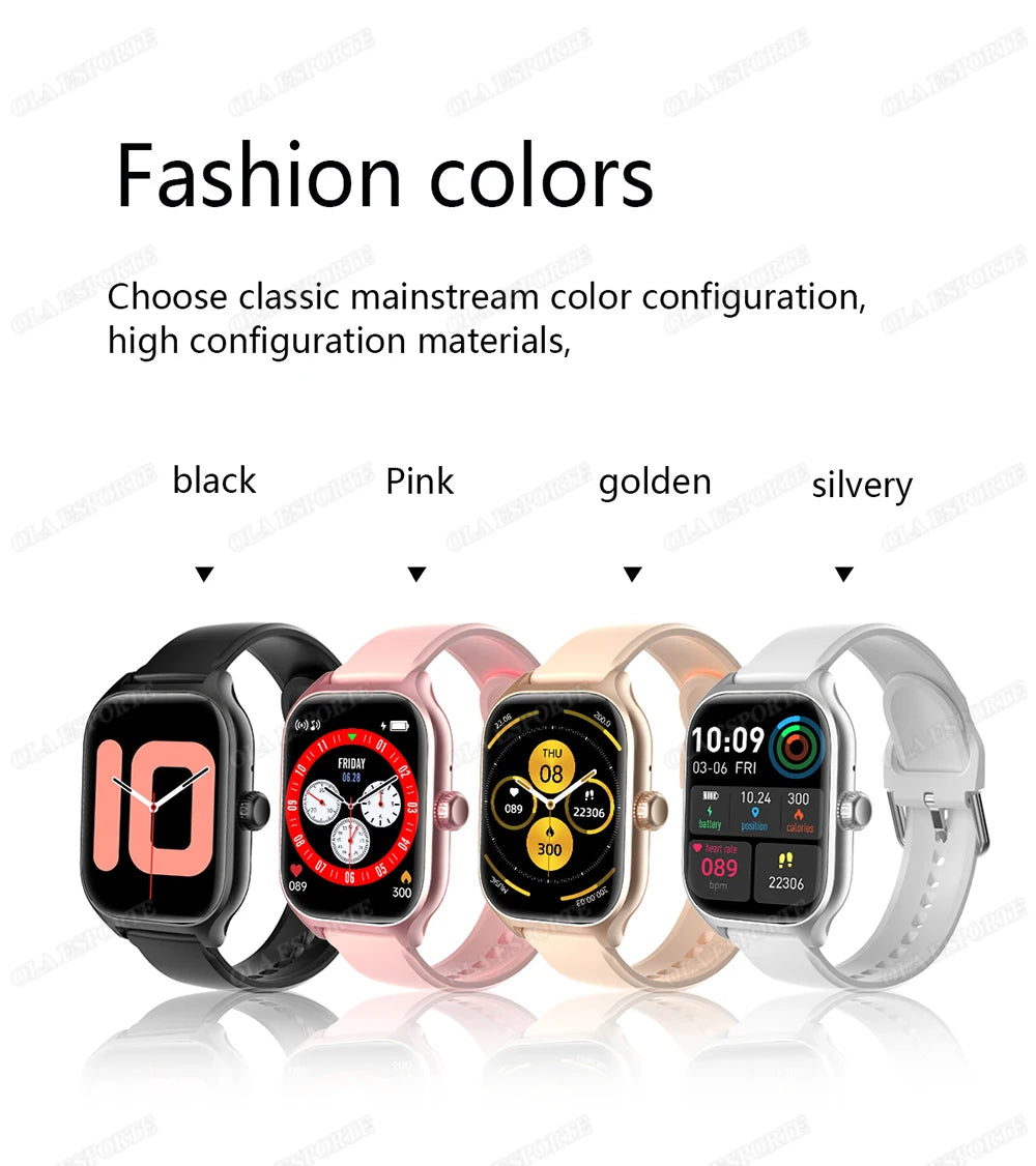 Smartwatch 1.83 Pulgadas HD con Llamada Bluetooth y Modos Deportivos Compatible con iOS y Android