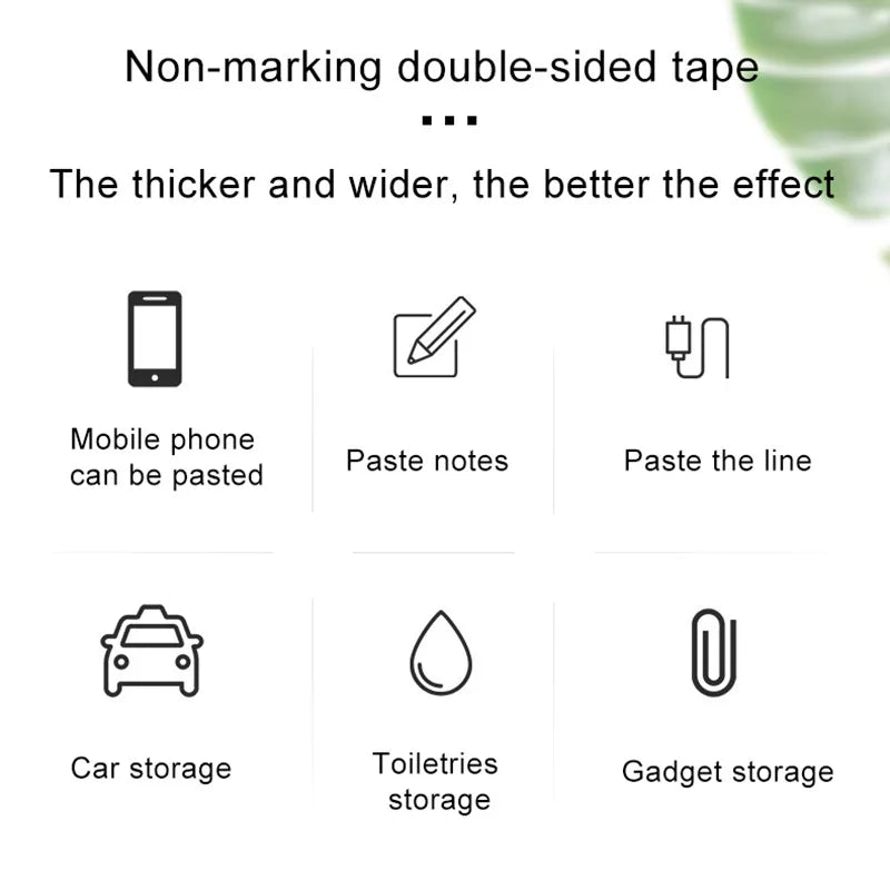 Reusable Nano Tape: Strong, Waterproof Adhesive