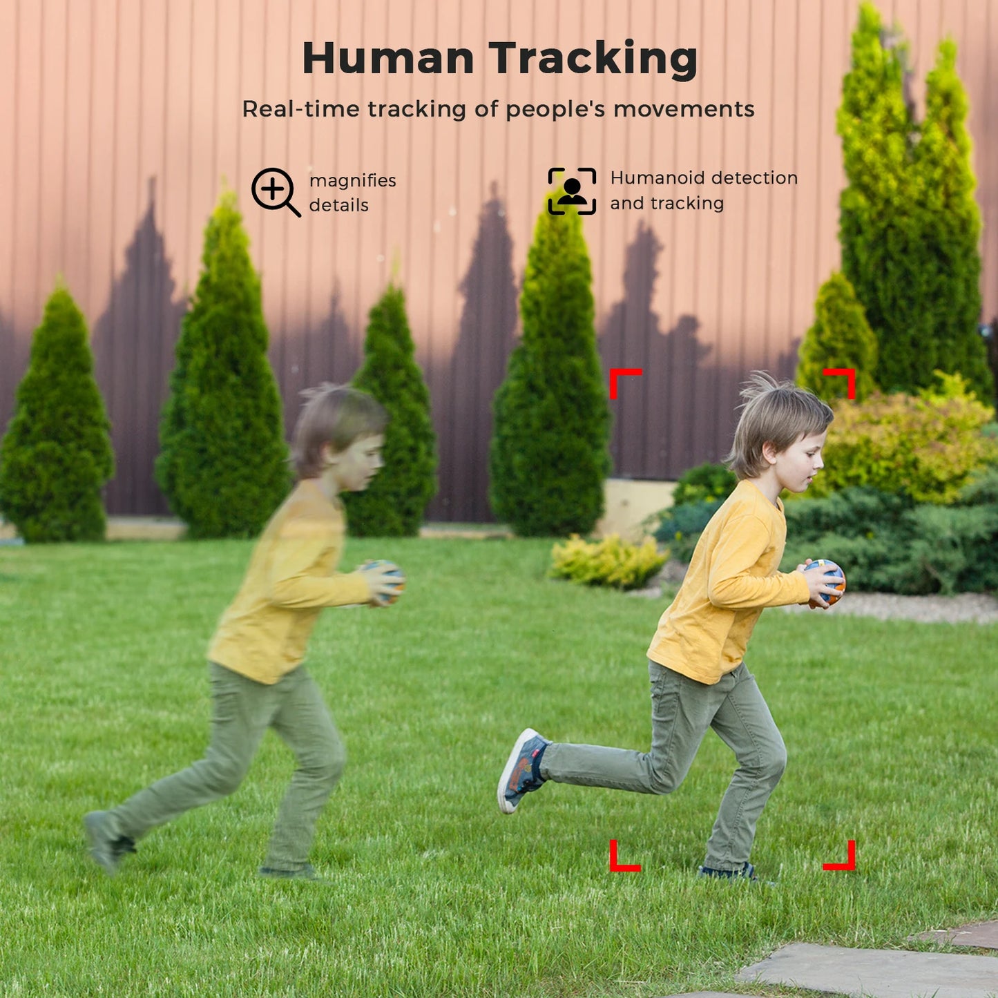 Smart Wireless Security Camera with AI Tracking