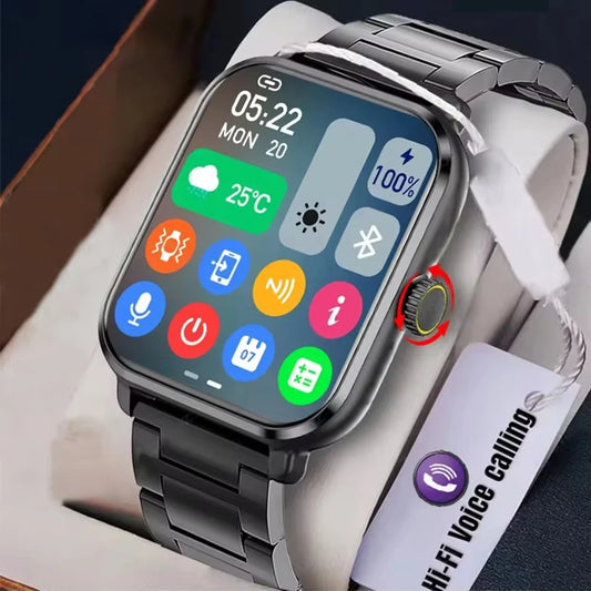 Smartwatch 1.83 Pulgadas HD con Llamada Bluetooth y Modos Deportivos Compatible con iOS y Android