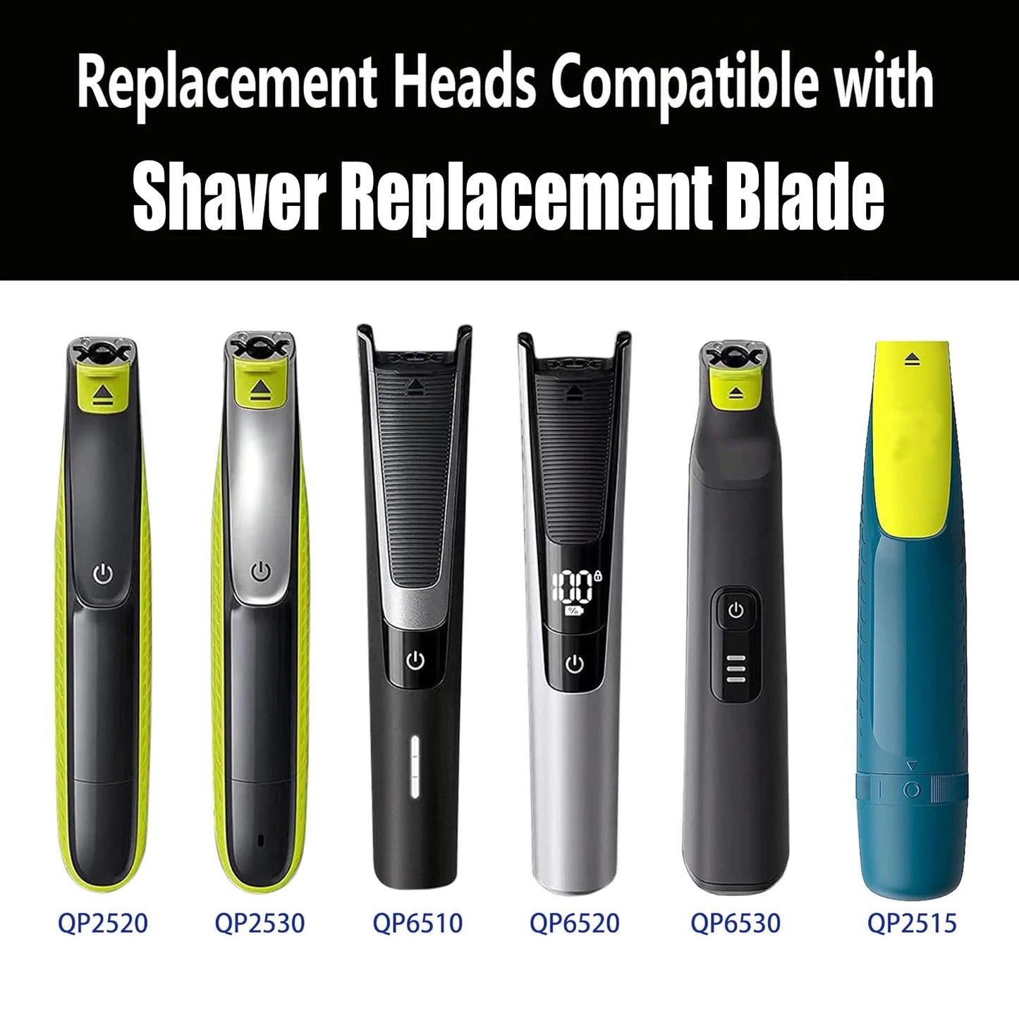 Replacement Blades for Philips OneBlade