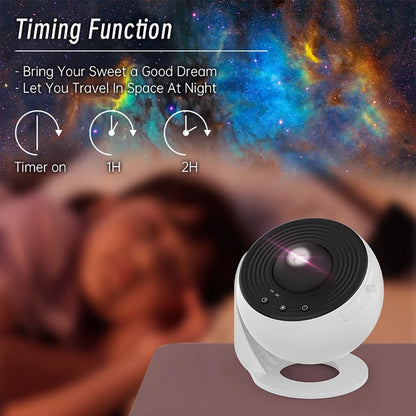 Galaxy Projector Night Light for Kids