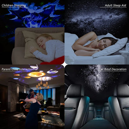Galaxy Projector Night Light for Kids