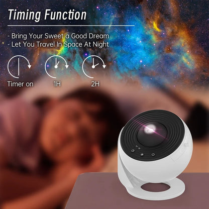 Galaxy Projector Night Light for Kids