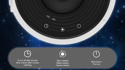 Galaxy Projector Night Light for Kids