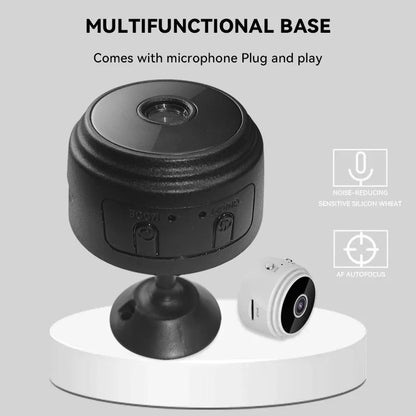 Wireless Mini Spy Camera for Home Security - Monitor Baby, Pets & More