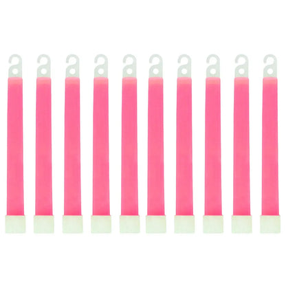 6-Inch Glow Sticks (10 Pack) - Emergency Lights for Hiking, Camping, Concerts & More