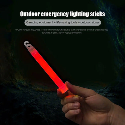 6-Inch Glow Sticks (10 Pack) - Emergency Lights for Hiking, Camping, Concerts & More
