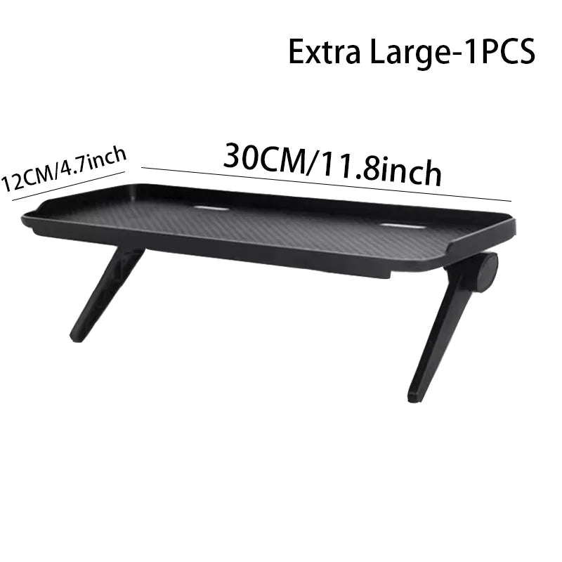 Adjustable Monitor Shelf with Router Storage